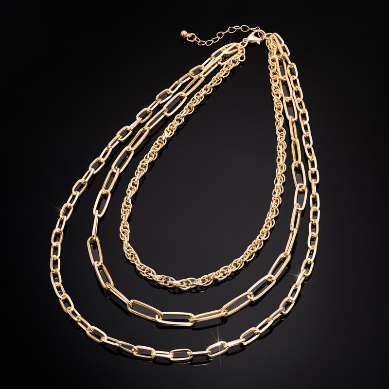Golden Trio Necklace